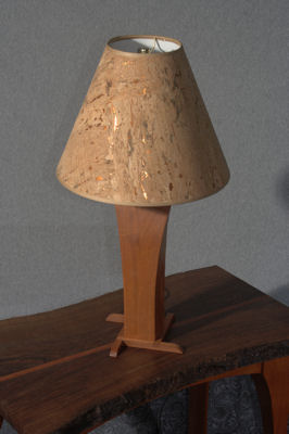 mahogany lamp